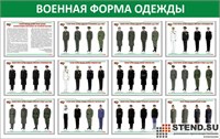 Военная форма и воинские звания вооруженных сил РФ