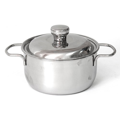 Кастрюля АМЕТ "Классика" 1,5 л, 16х9 см, нерж 1с373 - фото 115927