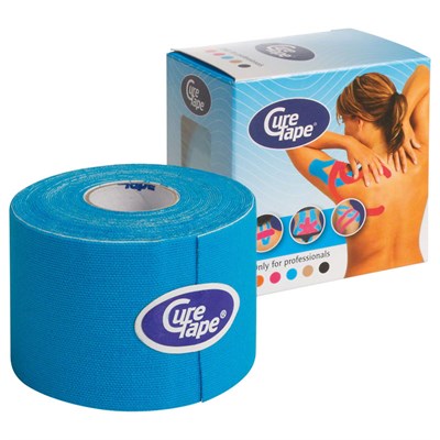 Тейп кинезиологический CURETAPE, размер 5 см x 5 м 33186 - фото 1390969