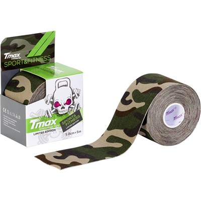 Тейп кинезиологический TMAX Pattern, размер 5 см x 5 м 33240 - фото 1391061