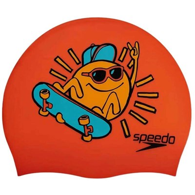 Шапочка для плавания SPEEDO Boom Silicone Cap Jr, детская 33743 - фото 1393178
