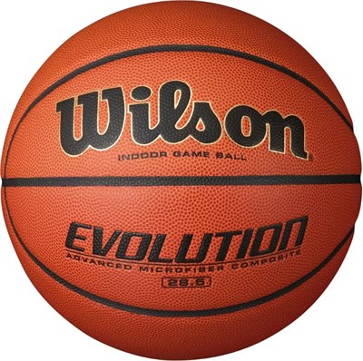 Мяч баскетбольный WILSON Evolution, микрофибра 37560 - фото 1395673