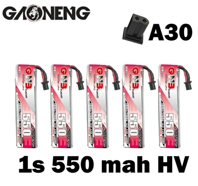 Аккумулятор GAONENG GNB 1S 550 мАч разъем A30 для FPV 0WGgc2kRi-NqEnVJWaTCL3 - фото 1397528