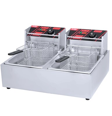 Фритюрница HEF-82 (2 ванны, 2 корзины) UXaowDRNgRwUahf7l3LO40 - фото 1398973