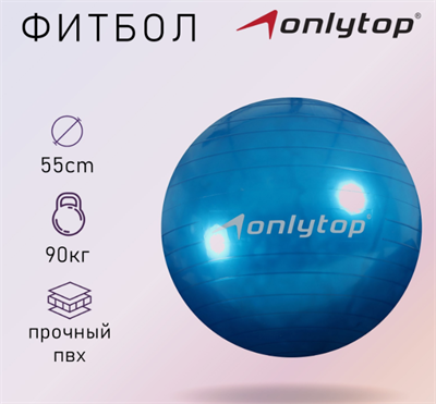 Фитбол  d=55 см 0282180 - фото 1400736