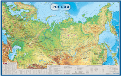 Настенная физическая карта России с полезными ископаемыми (с новыми территориями) 1,6*1,02 м mqGGtanngOYuGQ0GNt0wN2 - фото 1401786