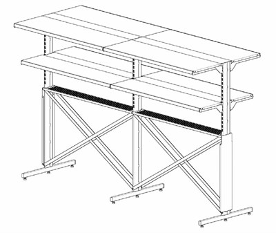 Суперструктура (1 уровень, 2 стороны, без подсветки) (для Корсика 2500) dv6YzaeXiv6ASplPM7L3I1 - фото 1402228
