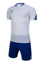Форма футбольная взрослая KELME (бело-синий) 01722 - фото 1405472