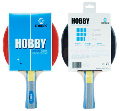 Ракетка для настольного тенниса TORRES Hobby G56QG1qEjfVjZ2LjWuCPn3 - фото 1405894