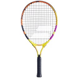 Ракетка б/т дет. BABOLAT Nadal 21, для 5-7 лет,алюминий,со струнами,жел-оранж 026400 - фото 1406255