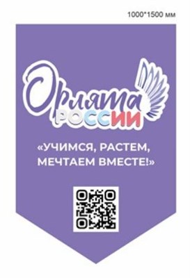 СТЕНД ОРЛЯТА РОССИИ ПЛАСТИК 3 ММ 1000 Х 1500 ММ 0280665 - фото 1409608