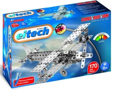Конструктор Eitech Junior C88 Самолет, 170 дет. 0281207 - фото 1409792