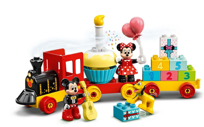 Конструктор LEGO DUPLO Праздничный поезд Микки и Минни 0283096100 - фото 1410074