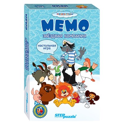 Настольная игра «Мемори. Звёздная компания» 0280964 - фото 1410132