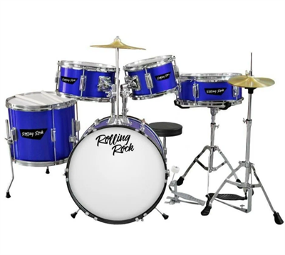 Детская ударная установка Rolling Rock JR-1625A BL 026354 - фото 1410162