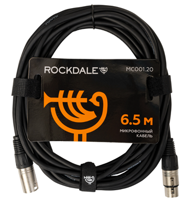Микрофонный кабель ROCKDALE MC001.20 0283095458 - фото 1410180