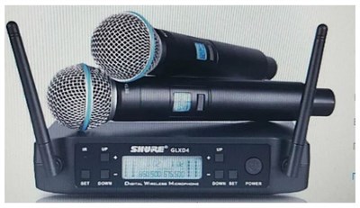 Беспроводная профессиональная радиосистема Shure GLXD 4/Beta58 0281026 - фото 1410187