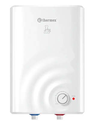 Водонагреватель Thermex Day 10 O, накопительный, 1.5кВт, 10л, белый 02830962738 - фото 1410626
