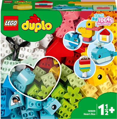 Конструктор LEGO DUPLO Classic 10909 Шкатулка-сердечко, 80 дет. 0281796 - фото 1411932