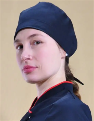 Бандана на голову "Универсальная" для персонала однотонная 02830768 - фото 1412101