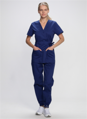 Костюм женский Сити-001 (тк.Смесовая,145) MedLine, т.синий 026055 - фото 1412228