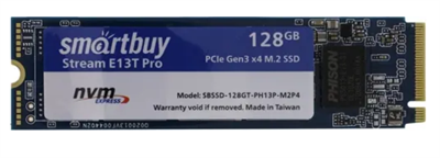 128 ГБ SSD M.2 накопитель Smartbuy Stream E13T Pro 0282243 - фото 1412355