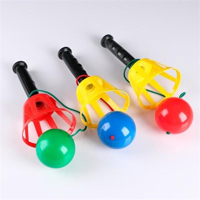 Игра "Поймай мяч", корзинка d-10.5 см, мячик d-7.5 см 0280252 - фото 1412695