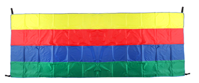 Парашют «Коридор» 4 м, ширина 1,5 м, четыре цвета 0280288 - фото 1412732