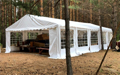 Шатер двухскатный 5х10м 028309176 - фото 1413344