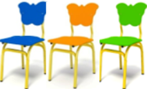 СТУЛ «БАБОЧКА» РЕГУЛИРУЕМЫЙ НА МЕТАЛЛОКАРКАСЕ ЦВЕТНОЙ 02830757