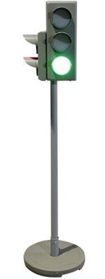 Электрифицированная модель транспортного и пешеходного светофоров на стойке и основании со звуковым сигналом для слепых и слабовидящих пешеходов 0281496 - фото 1416250