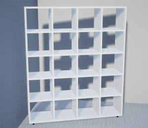 Стеллаж открытый 1480х350х1850 Ячейка 350х350 0282117 - фото 1416269