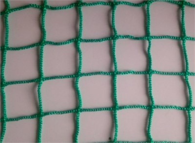 Сетка для большого тенниса, Д 3,0 мм, стропа 50 мм, зеленая, БЕЗУЗЛОВАЯ 0283096600177