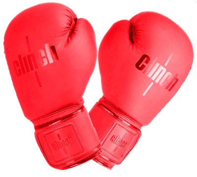 ПЕРЧАТКИ БОКСЕРСКИЕ CLINCH MIST КРАСНЫЕ 02216