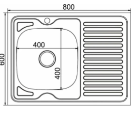 Мойка mixline 600х800х180 левый выпуск 3 1/2, с сифоном N0MtO9pwjCxO-hc2aU-yc2