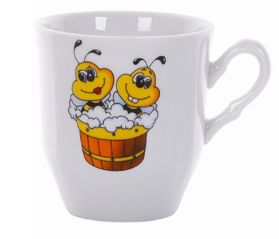 Кружка Пчелы 250мл, фарфор 0280793