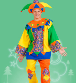 Карнавальный костюм Скоморох Петрушка 2dIOD5E8j4aImHx4OJMVm2