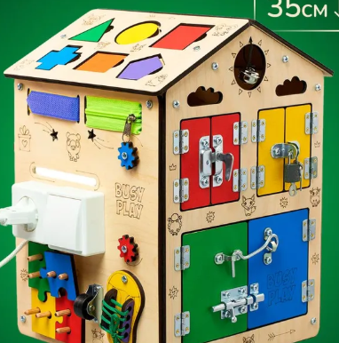 Бизиборд со светом 25х35х25 см pJCXLzopiFXwzwG5E2jeR2