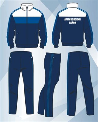 Костюм парадный синий с лампасами 0281858