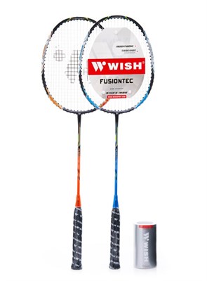 Набор для бадминтона WISH Fusiontec, 2 ракетки и 2 волана 0283096600174
