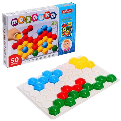 Мозаика, диаметр 40 мм, 50 шт, МИКС 02829110