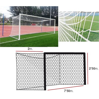 Сетка футбольная EL LEON DE ORO, нить 4мм, профессиональная 32956