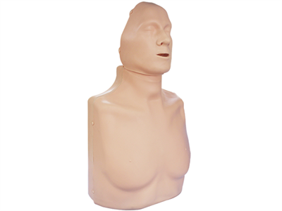 "ТОРС-01 СЛР" тренажер-манекен взрослого пострадавшего для отработки приемов сердечно-легочной реанимации (голова, туловище) 0280846