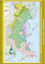 Карта. Природные зоны России. 02830499