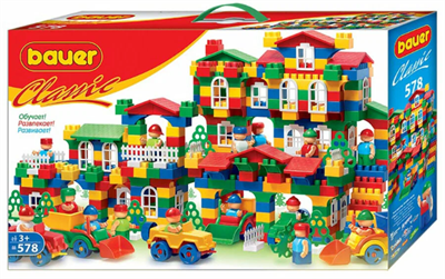 Конструктор Bauer Классик 578 деталей 0281795