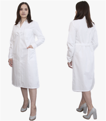 Халат медицинский бязь отбеленная ГОСТ 0282539