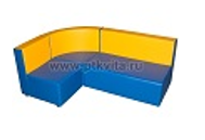 Комплект мягкой угловой мебели (1+1+3) «Модульный мягкий уголок» 02064