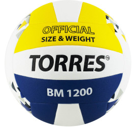 Мяч волейбольный TORRES BM1200 02560