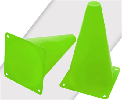 Конусы спортивные, 23 см 10 шт. 0283095630