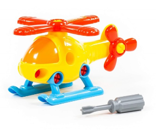 Конструктор-транспорт «Вертолёт» 027296